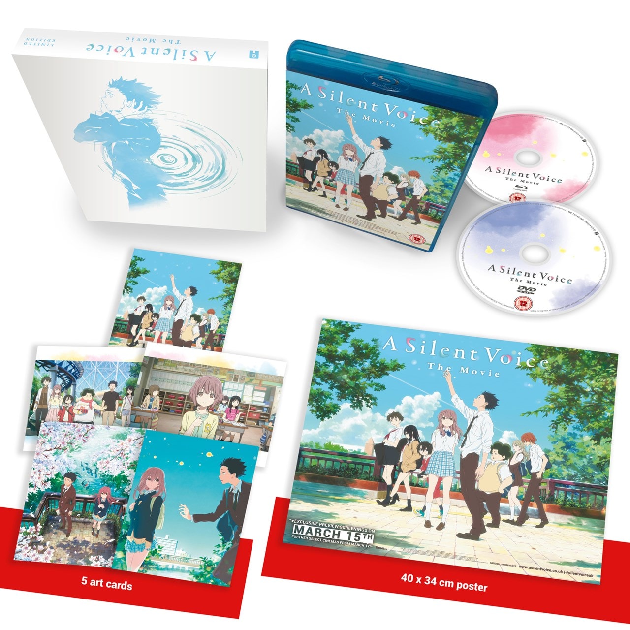 A Silent Voice | Blu-ray | Free shipping over £20 | HMV Store