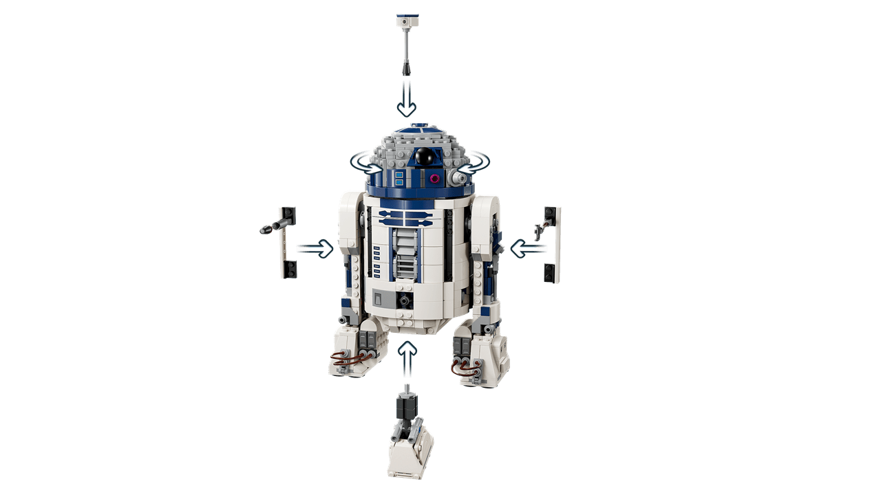 Who Built R2 D2 R2-D2 Star Wars LEGO | LEGO | Free shipping over £25 | HMV Store