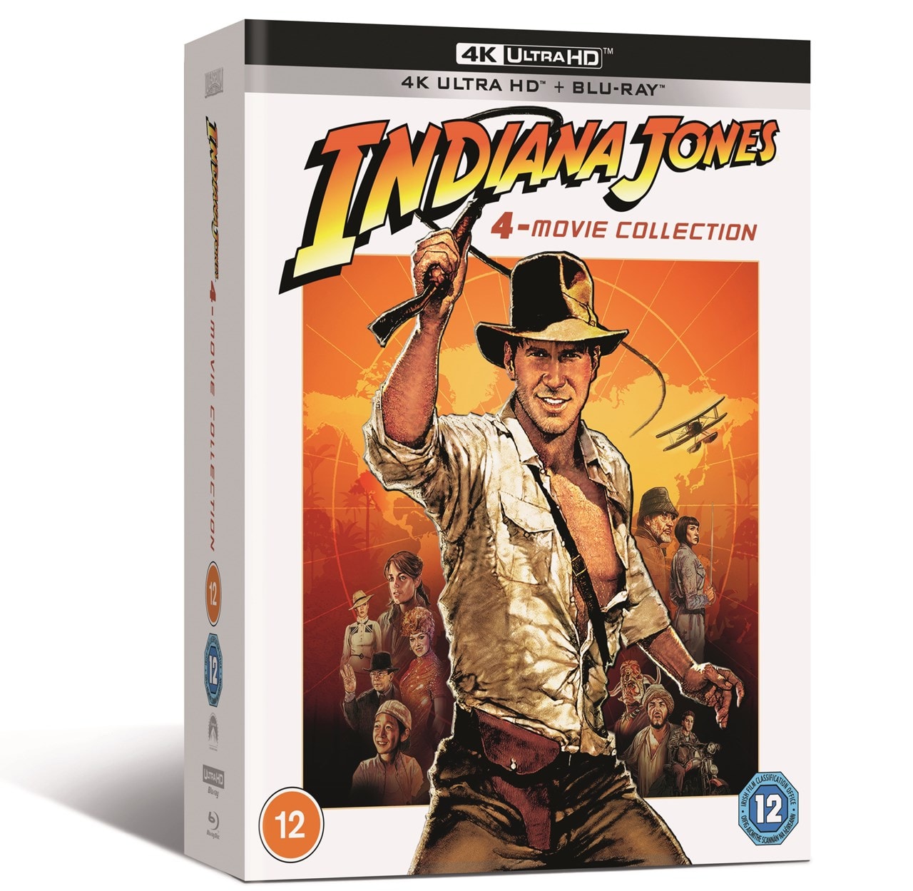 Indiana Jones The Complete Collection 4k Ultra Hd Blu Ray Free Shipping Over 20 Hmv Store