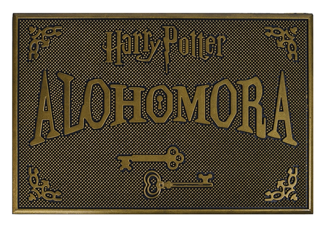 Harry Potter Alohomora Rubber Door Mat Rubber Door Mat Free   E20a9e15 2878 4954 995a 27b5eecf7b39 