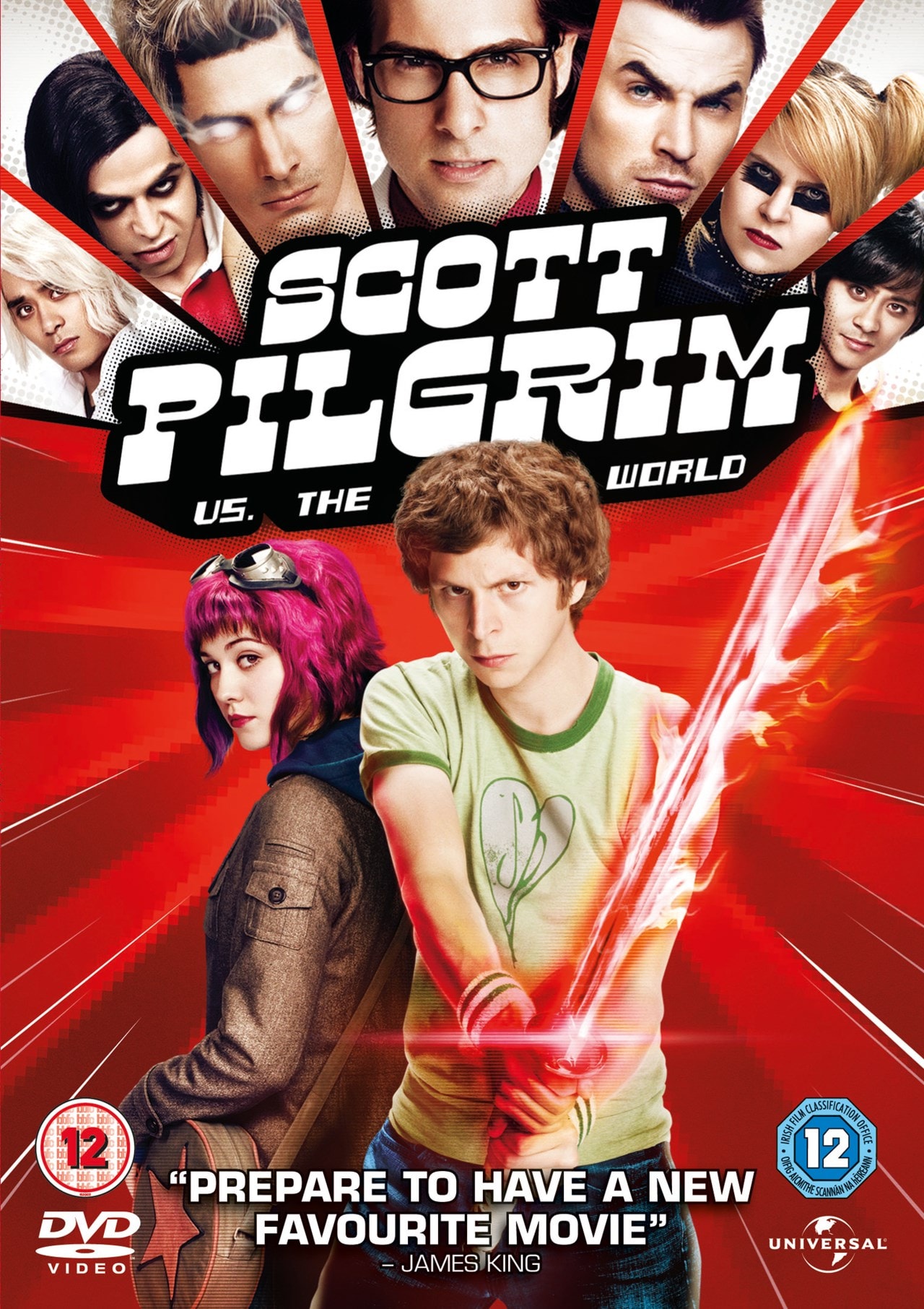 Scott Pilgrim Vs The World Dvd Free Shipping Over Hmv Store