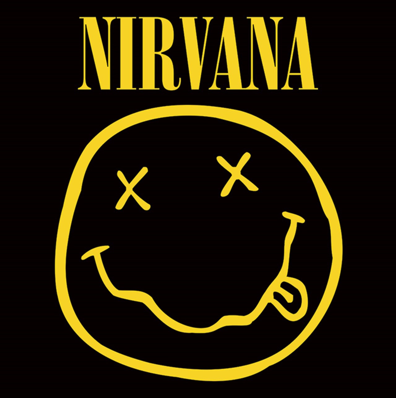 Nirvana Poster: Smiley Canvas Album Wall Art Print | HMV Store