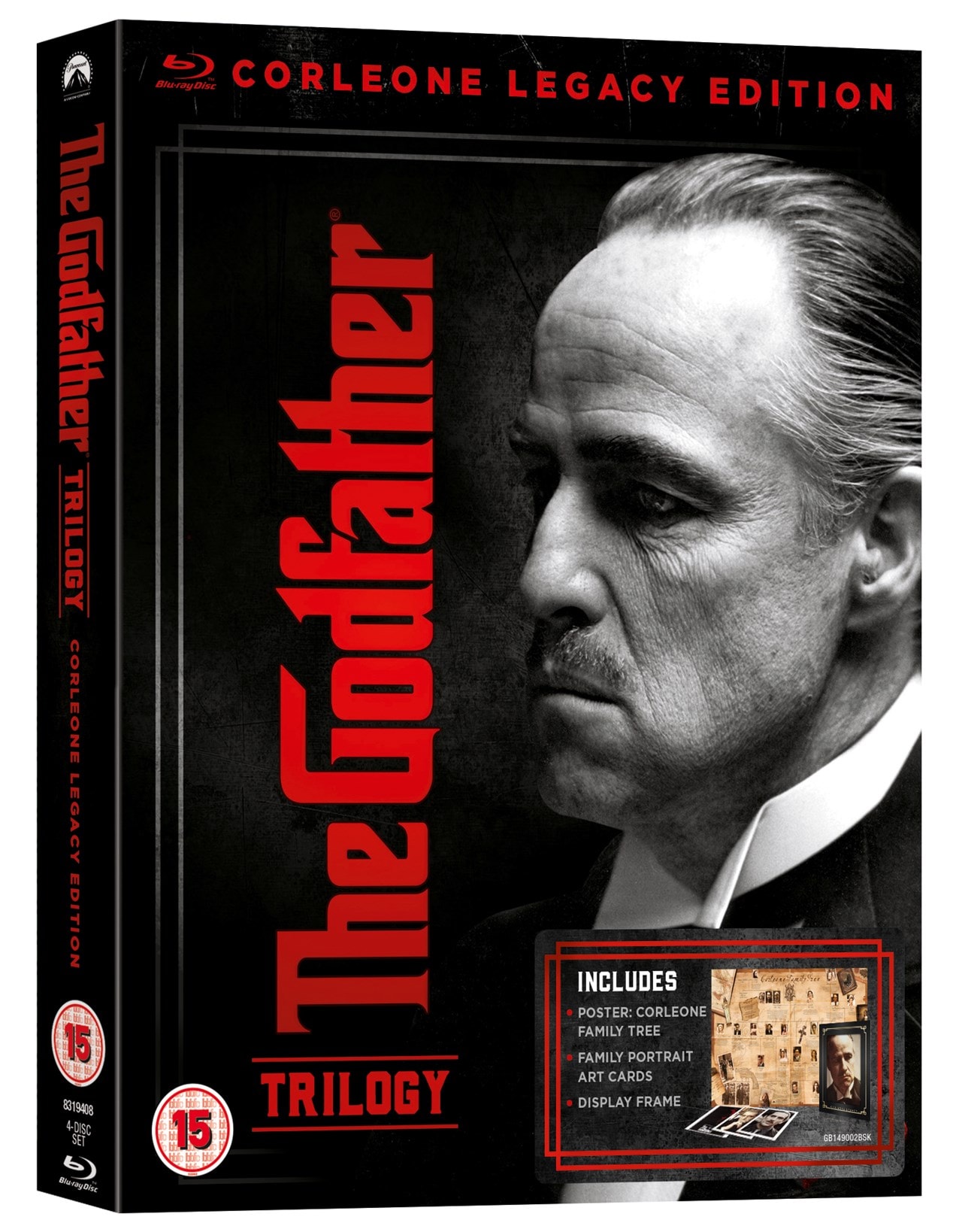 The Godfather Trilogy Bluray Box Set Free shipping over £20 HMV