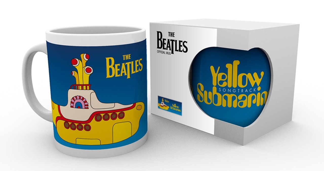 The Beatles Yellow Submarine Cover Mug Mug Free shipping over £20