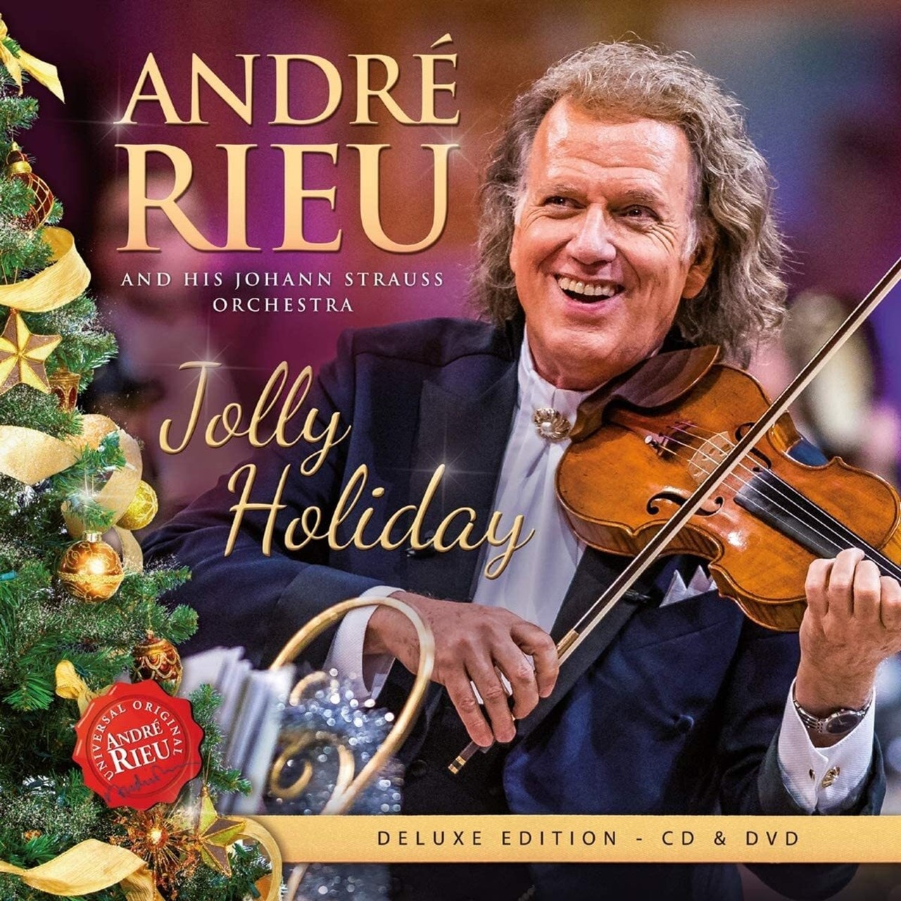 Andre Rieu and His Johann Strauss Orchestra Jolly Holiday CD/DVD