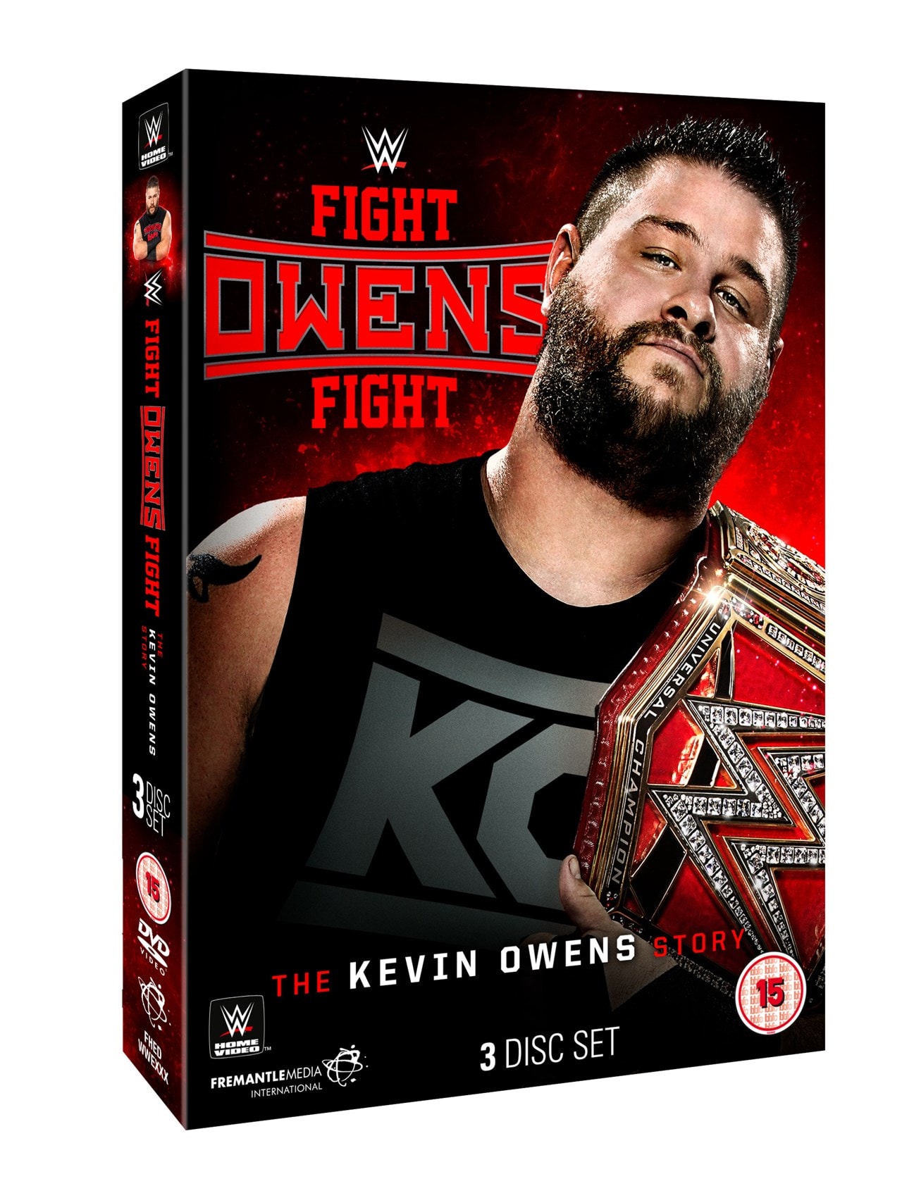 WWE Fight Owens Fight The Kevin Owens Story DVD Box Set Free