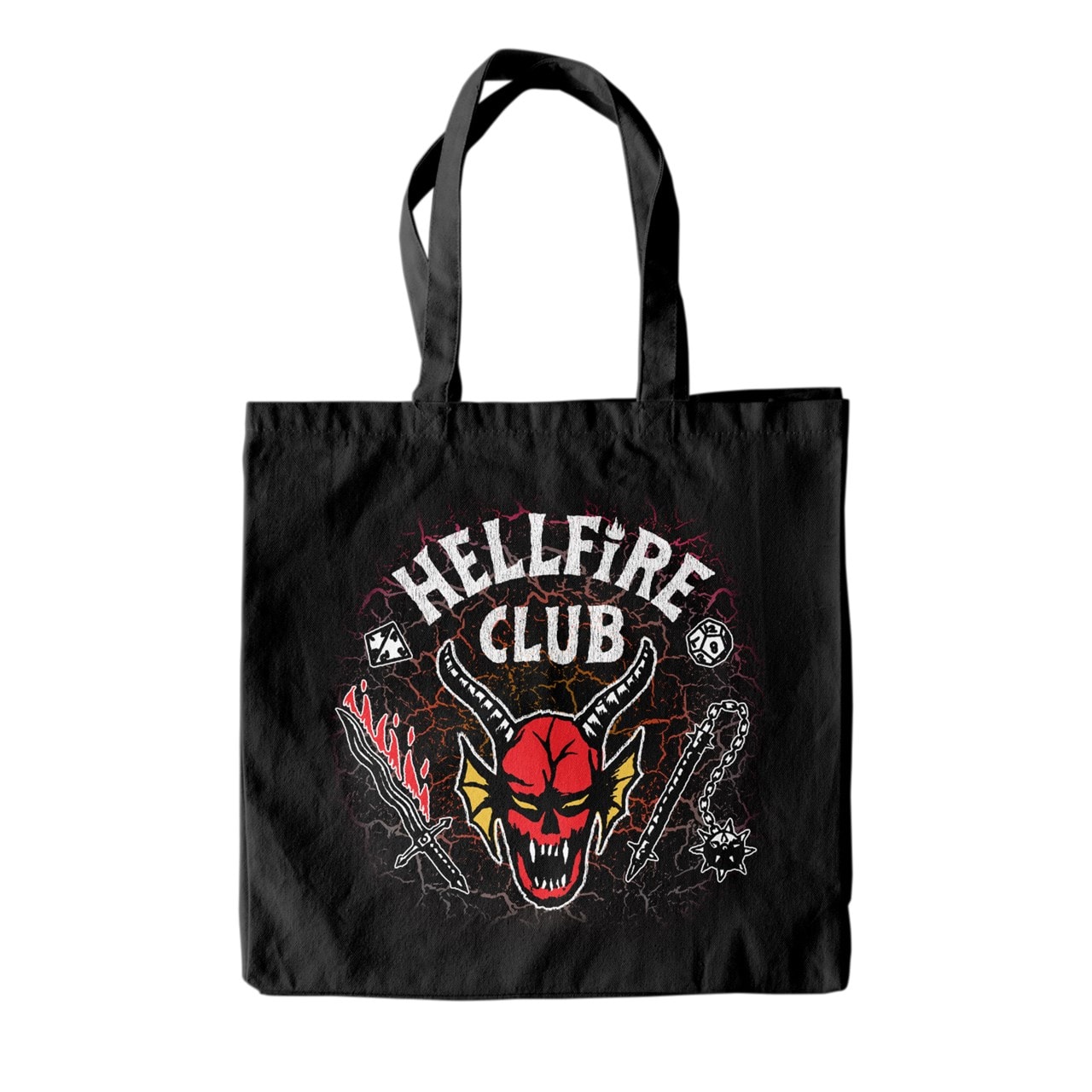 Hellfire Club Tote Bag | Stranger Things Hellfire Tote Bag | HMV Store