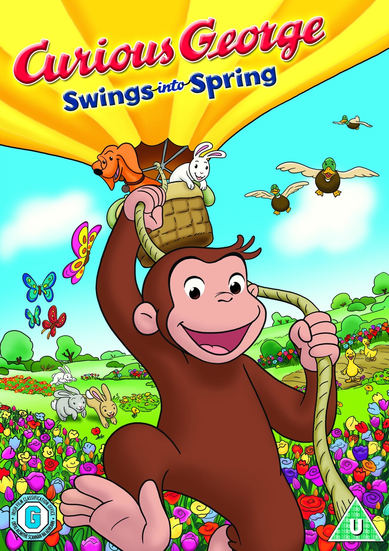 Curious George: Swings Into Spring | DVD | Free shipping over £20 | HMV ...