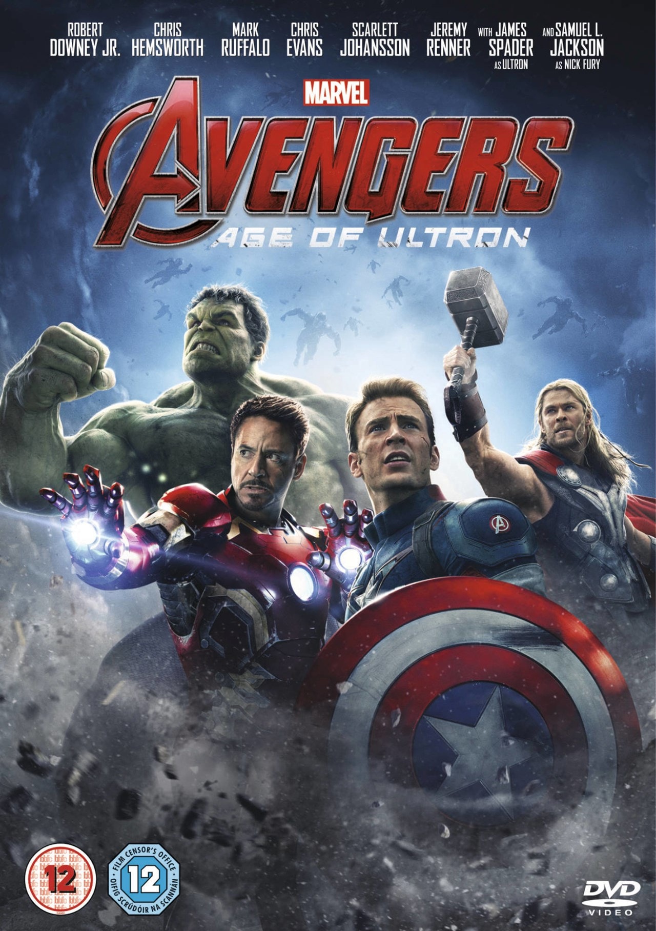 Avengers Age Of Ultron Dvd Free Shipping Over Hmv Store