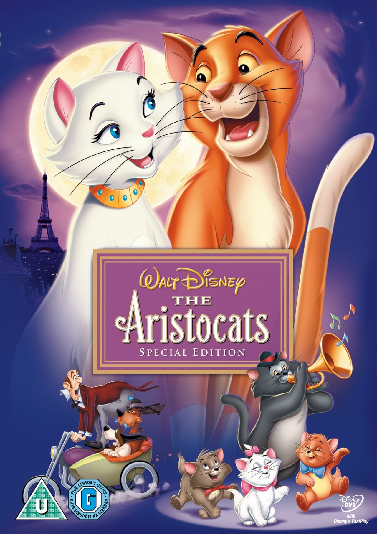 The Aristocats | DVD | Free Shipping Over £20 | HMV Store