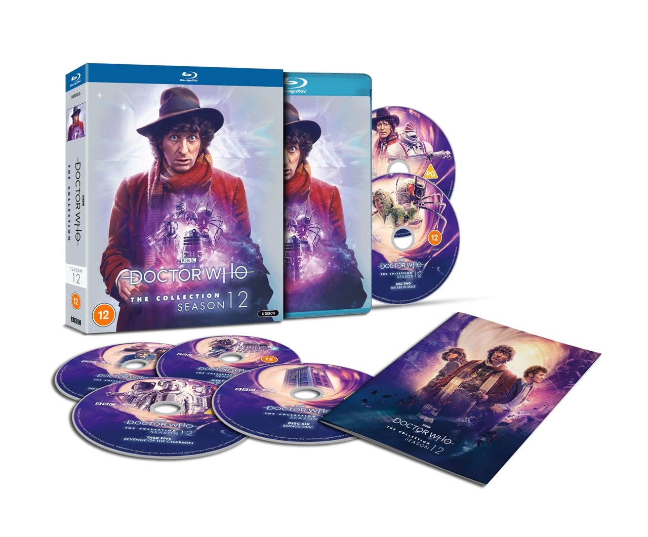 Doctor Who The Collection Season 12 Bluray Box Set Free