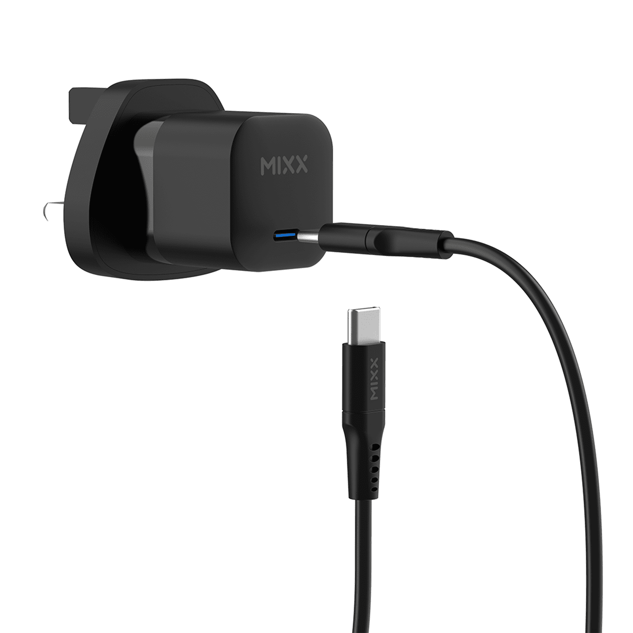 Mixx USB-C 25W PD Wall Plug With USB-C Cable | Mains Chargers | Free ...