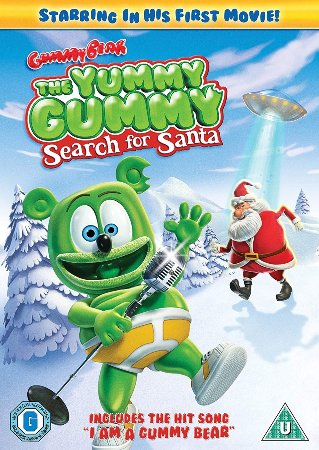 Gummy Bear The Yummy Gummy Search for Santa DVD Free shipping