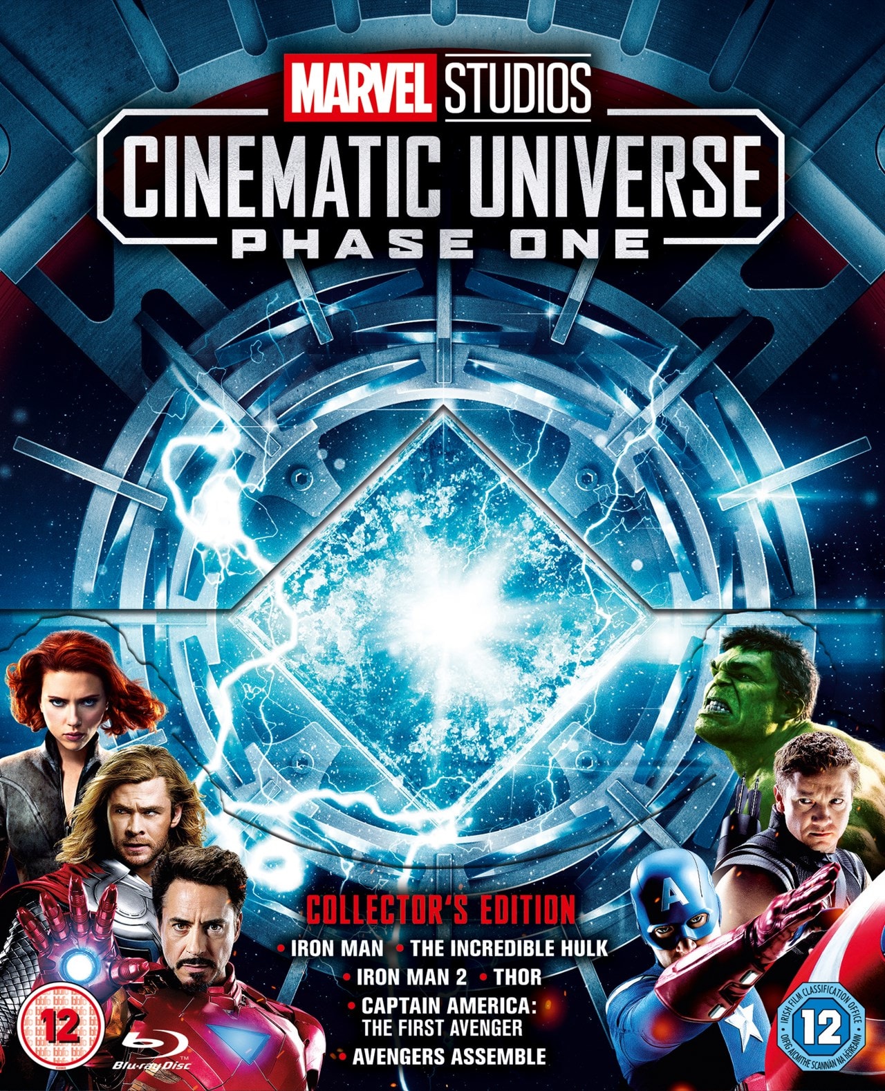 Marvel Studios Cinematic Universe: Phase One | Blu-ray Box Set | Free ...