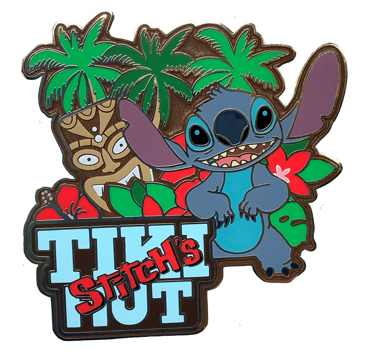 Stitch's Tiki Hut: Disney Limited Edition Artland Pin | Pin Badge ...