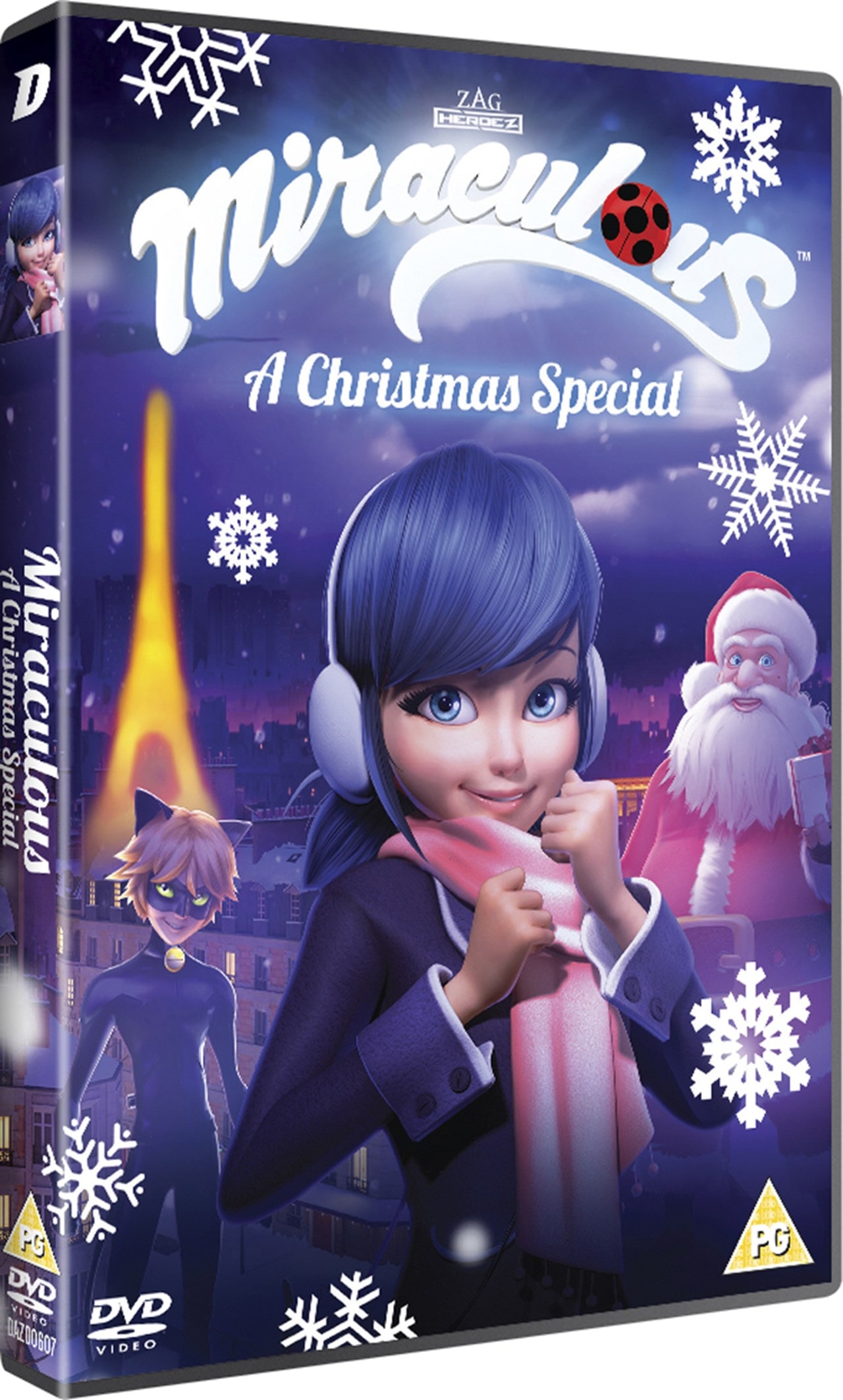 Miraculous Tales Of Ladybug And Cat Noir A Christmas Special Dvd Free Shipping Over