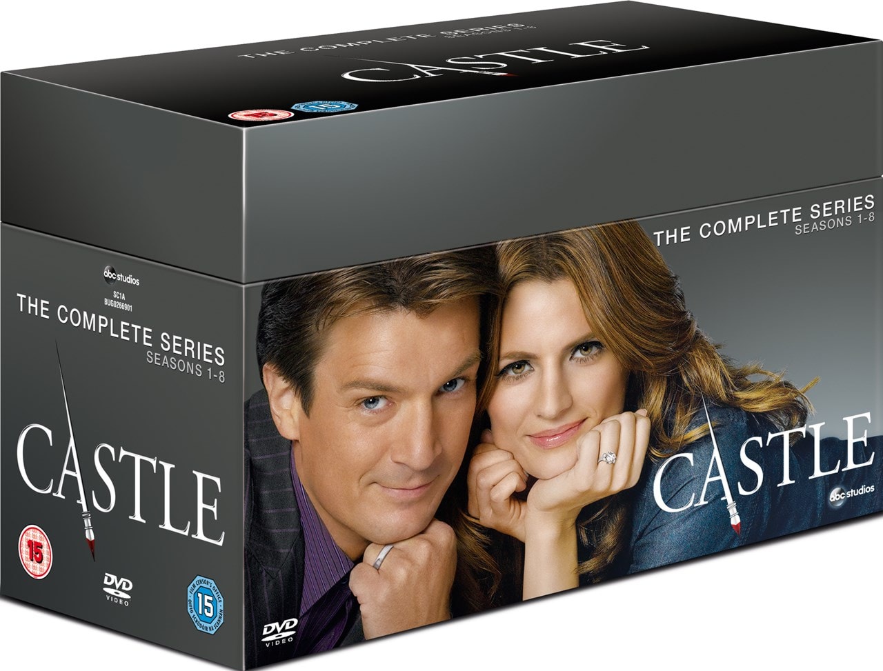 Castle: Seasons 1-8 | DVD Box Set | Free Shipping Over £20 | HMV Store