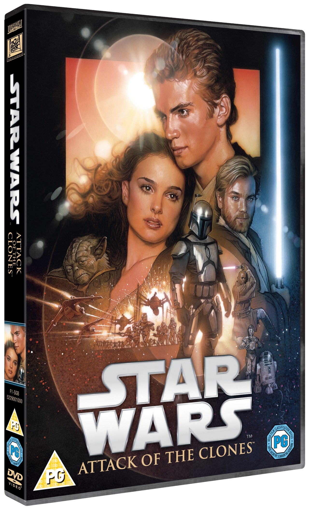 star wars ii attack of the clones dvd in store star wars ii attack of the clones dvd in store