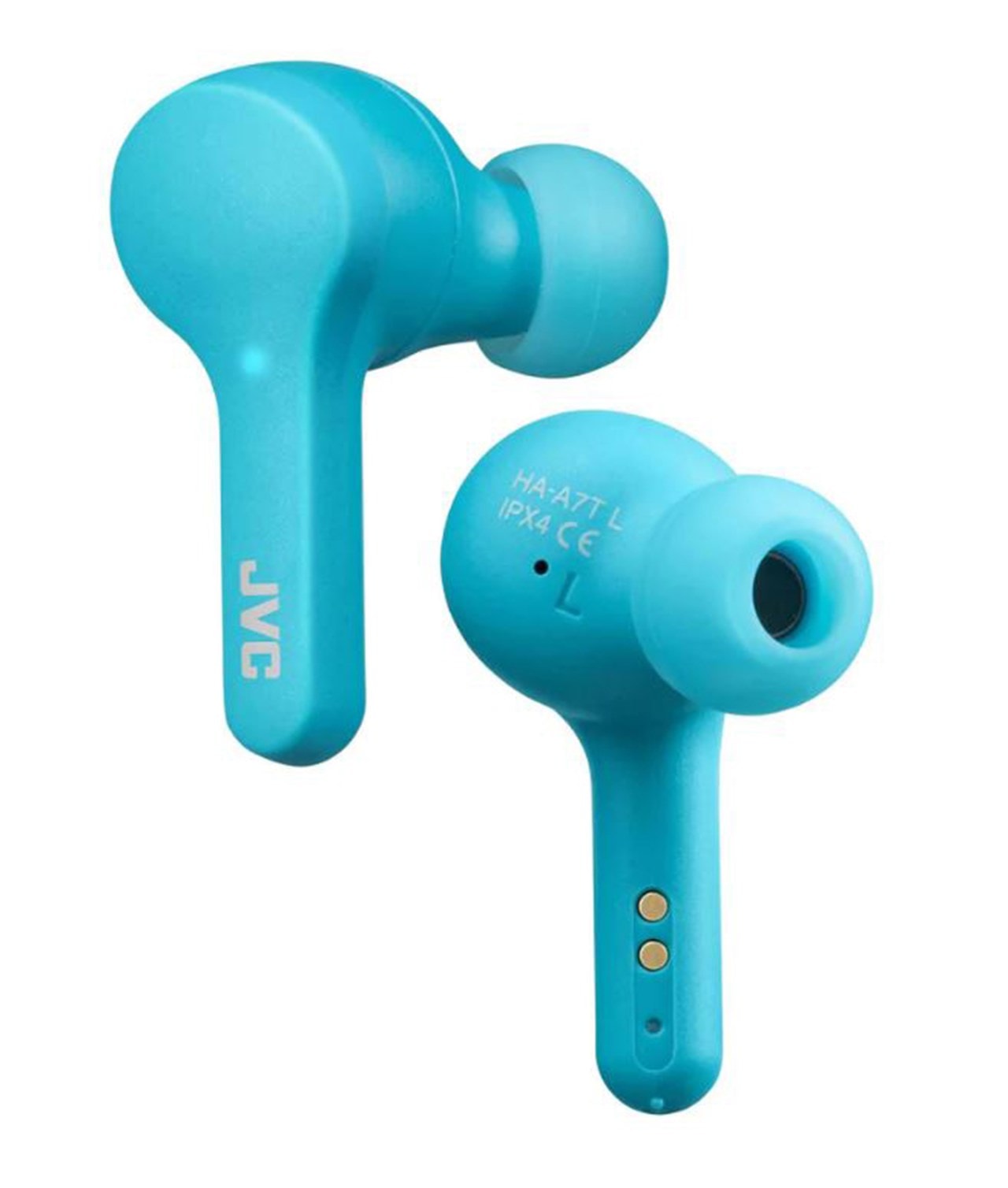 Jvc Ha A7t Gumy Blue True Wireless Bluetooth Earphones Earphones Free Shipping Over £20 8184