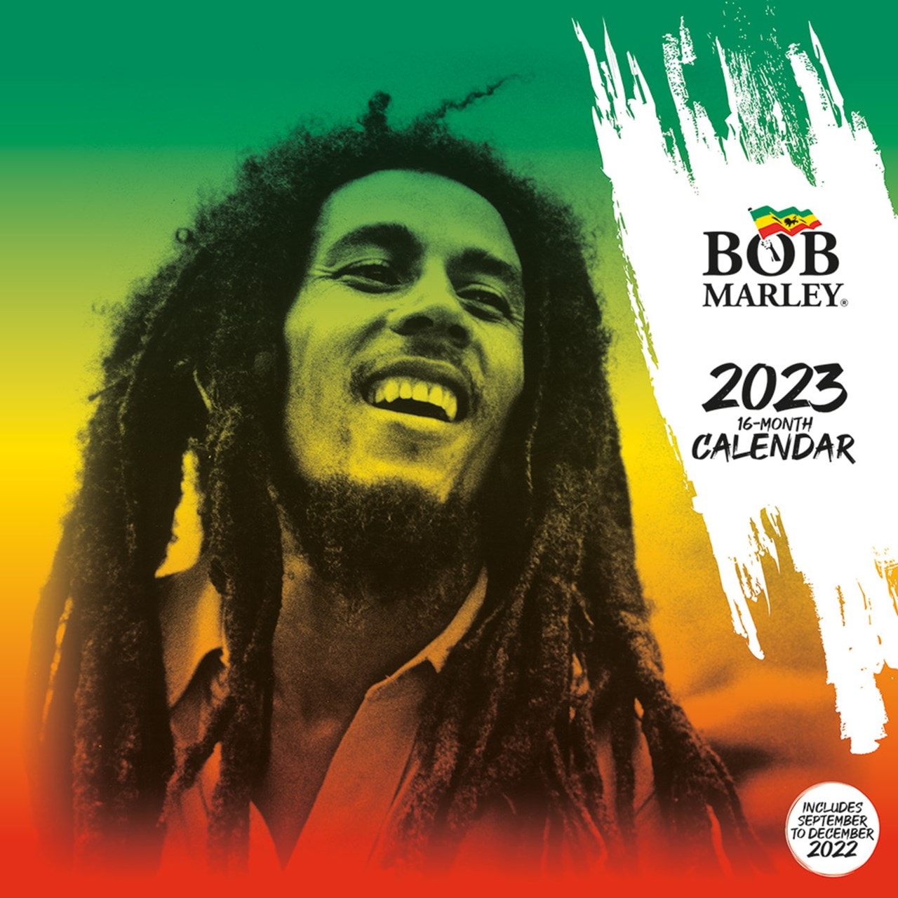 Bob Marley 2023 Square Calendar Calendar Free shipping over £20