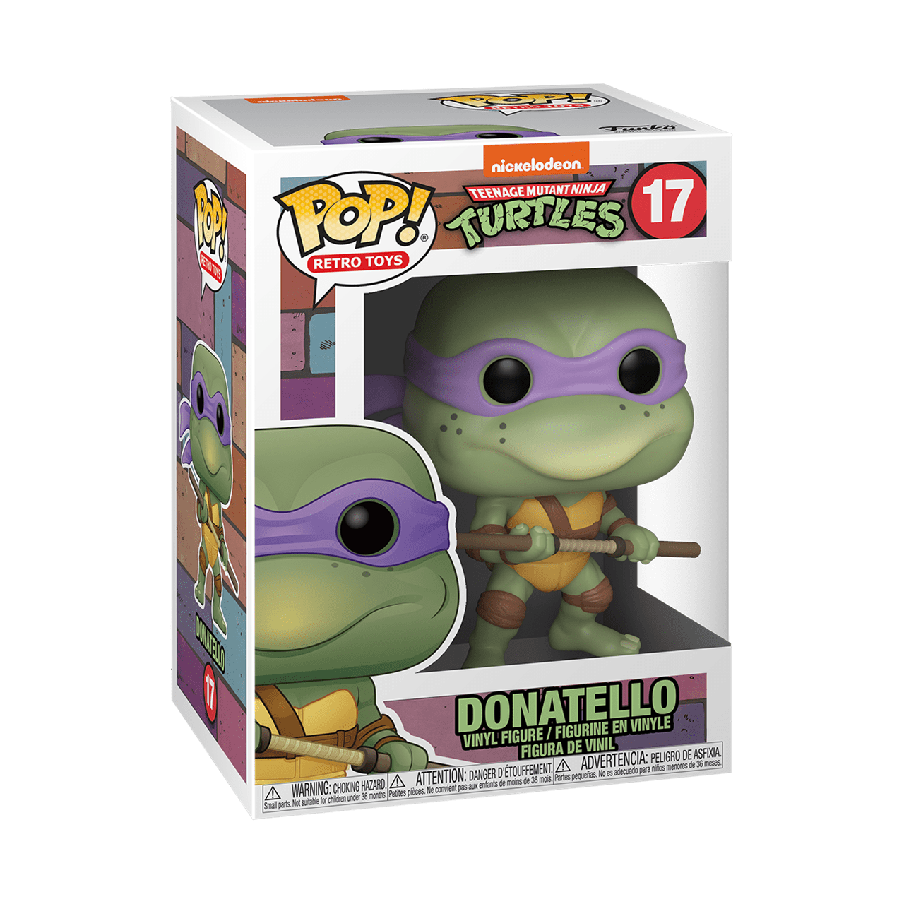 TMNT Donatello Funko Pop Vinyl (17) | 1990 Teenage Mutant Ninja Turtles ...