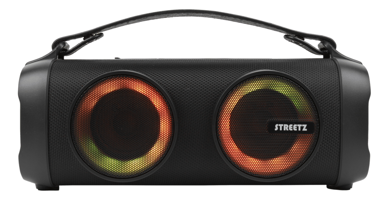 Streetz 16W LED Boombox Bluetooth Speaker Speakers Free shipping