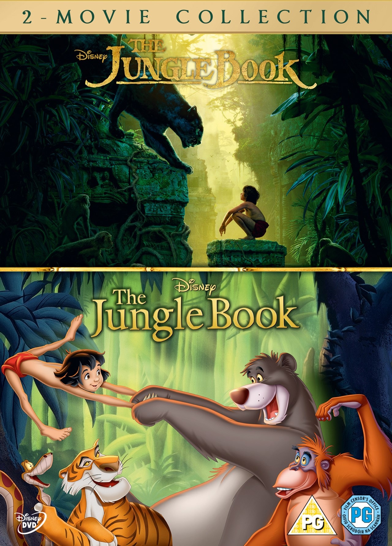 The Jungle Book 2 Movie Collection Dvd Free Shipping Over £20