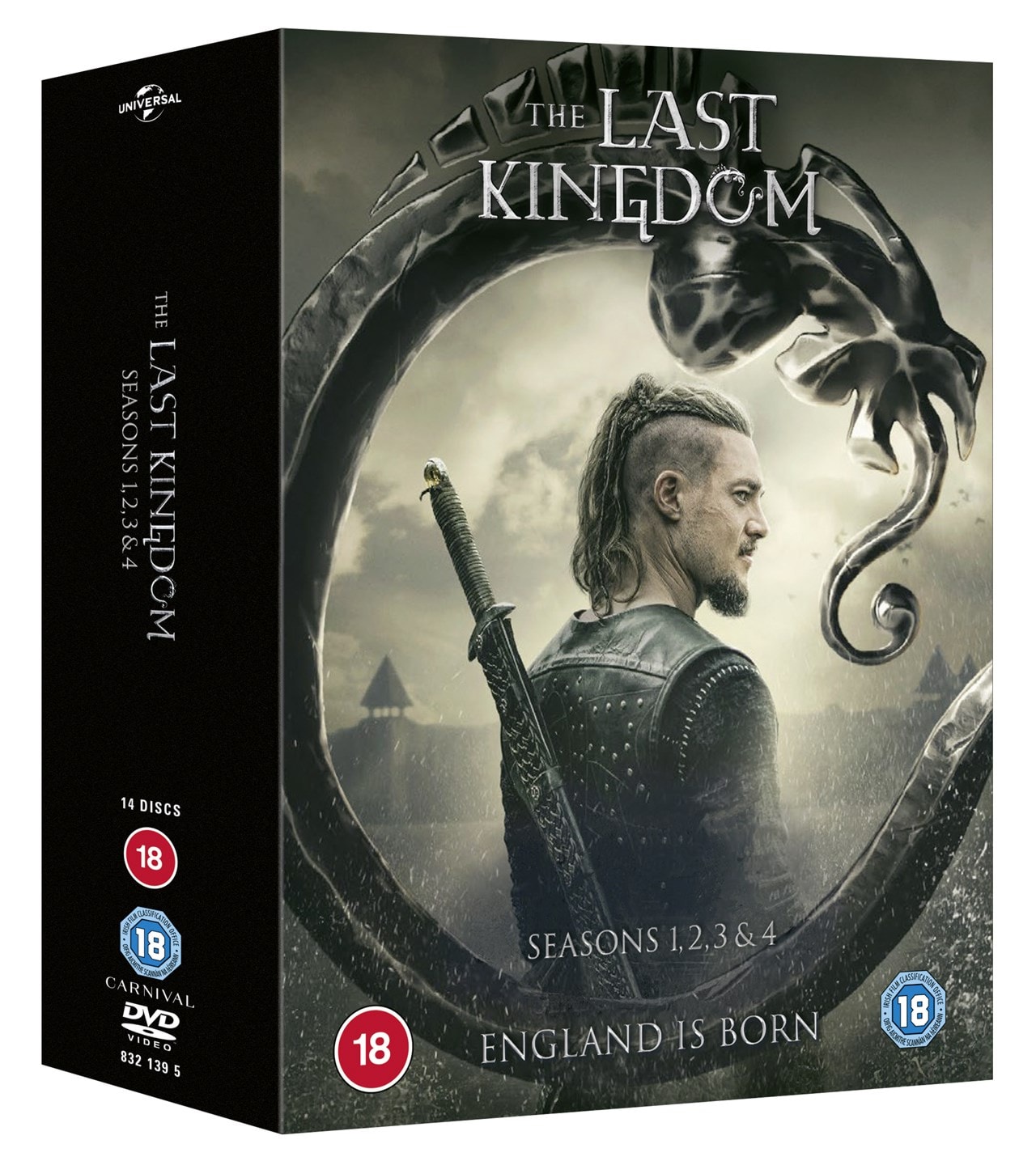 The Last Kingdom Box Set DVD Complete Season Series 14 Free