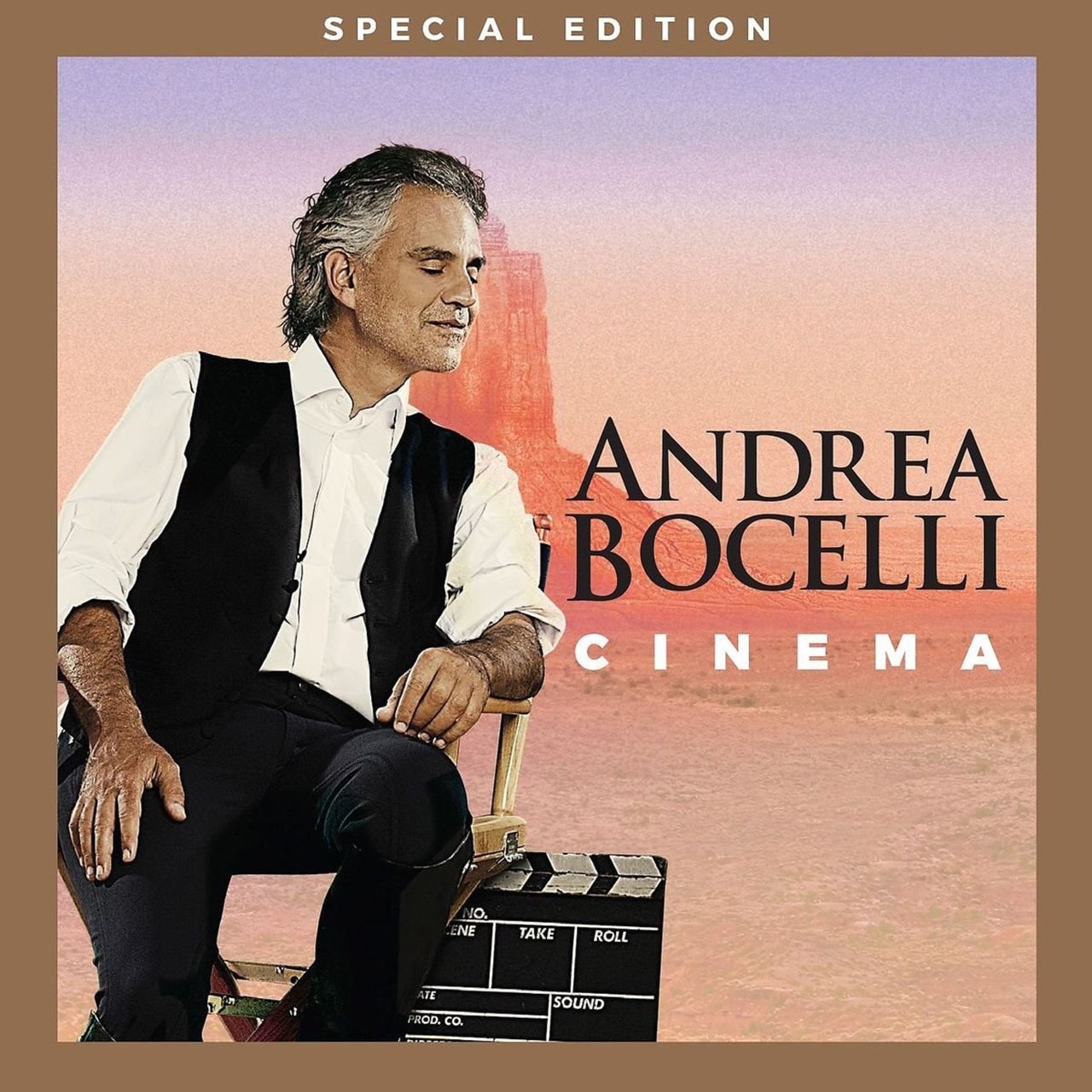Andrea Bocelli Cinema CD/DVD Album Free shipping over £20 HMV Store