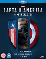 Captain America Trilogy Steelbook deals Set