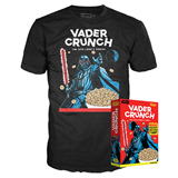 Vader Crunch: Star Wars Funko Cereal Box Tee | T-Shirt | Free shipping over £20 | HMV Store