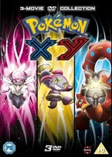 Pokemon The Movie Collection 17 19 Xy Dvd Box Set Free Shipping Over Hmv Store