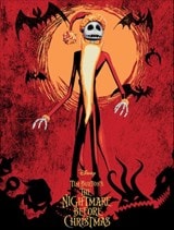 Jack Skellington Nightmare Before Christmas 30cm x 40cm Print