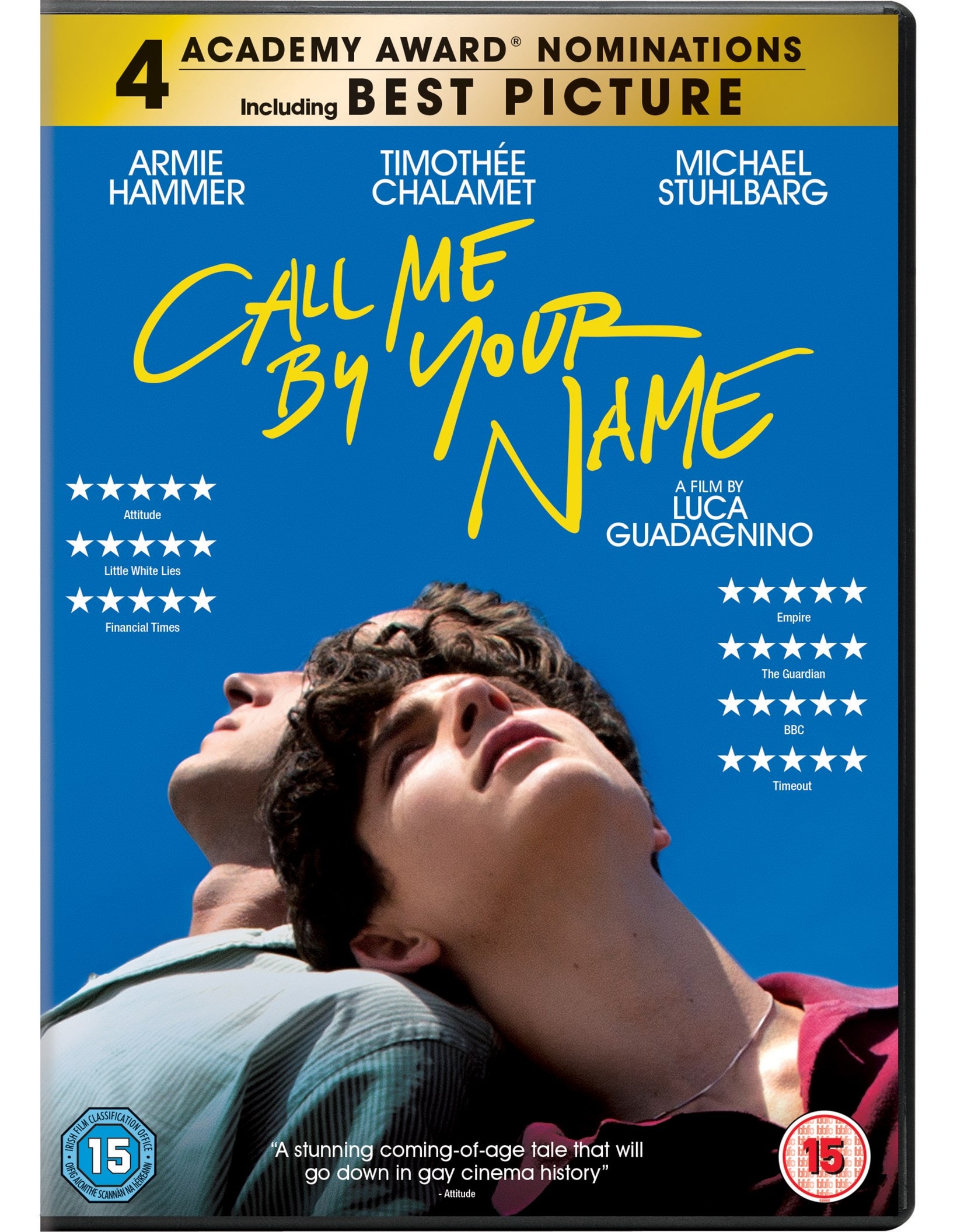 Call Me By Your Name Director Confirms Plans For Sequel And Story Outline Hmv Com