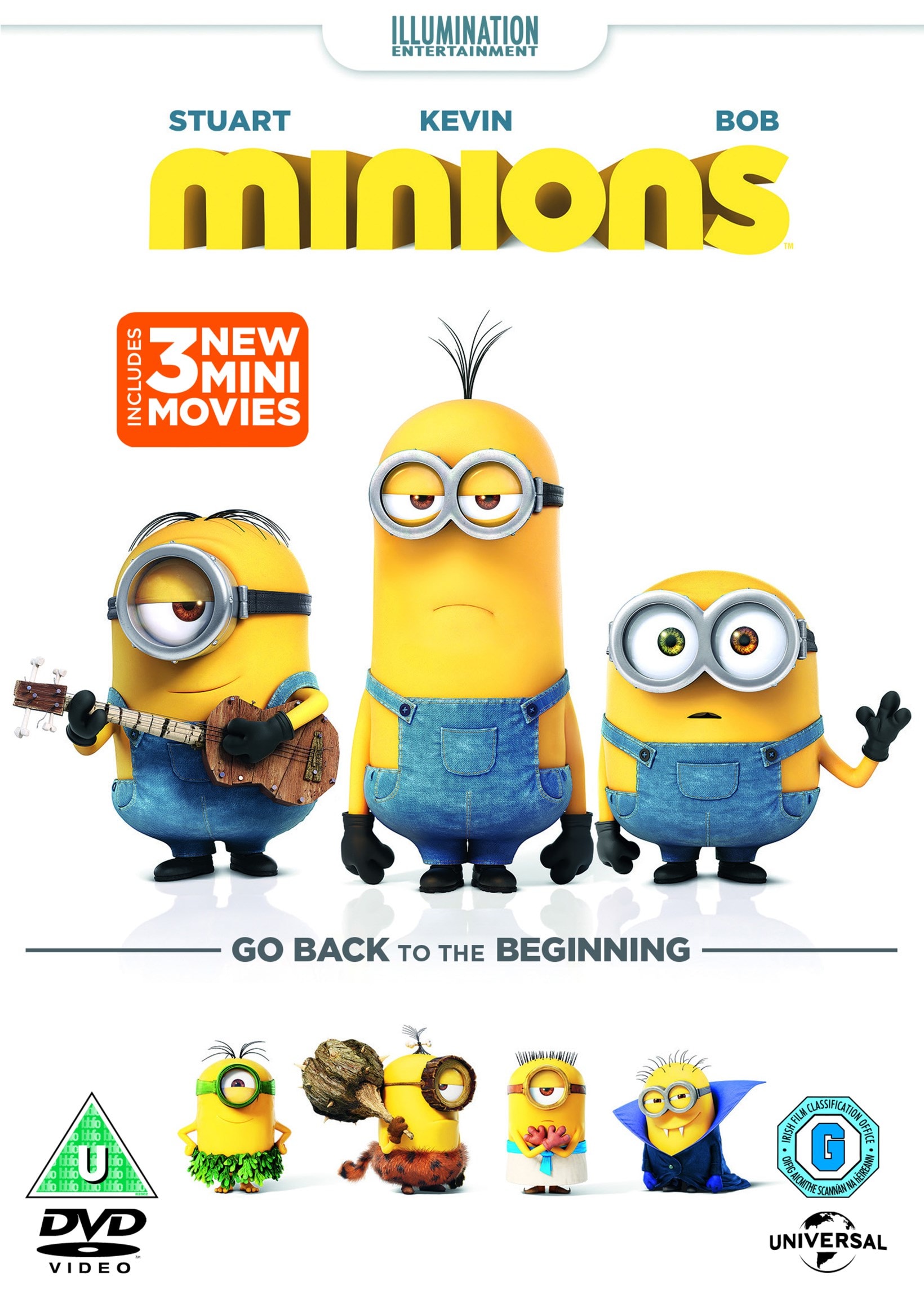 Watch the slapstick first trailer for Minions 2: The Rise Of Gru | hmv.com