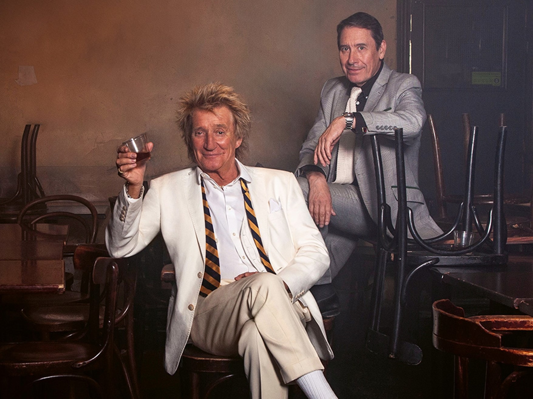 Meet Rod Stewart & Jools Holland for an exclusive album signing event