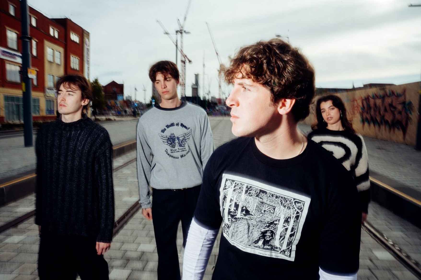 Meet overpass for an exclusive album signing event