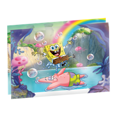 Spongebob Squarepants Fan-Cel Art Print - 2