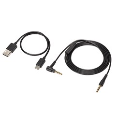 Audio Technica ATH-S220BTBK Black Bluetooth Headphones - 10