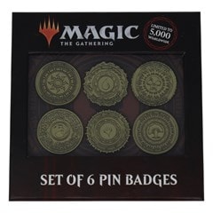 Mana Symbol Magic The Gathering Limited Edition Pin Badge Set - 7