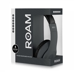 Roam Colours Plus Black Headphones W/Mic - 2
