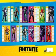 Fortnite: Square 2021 Calendar | Calendars | Free shipping over £20 ...