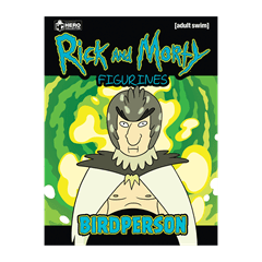 Birdperson: Rick And Morty 1:16 Figurine With Magazine: Hero Collector - 6