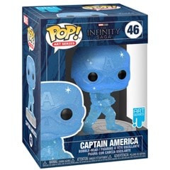Captain America Blue (46): Artist Series: Infinity Saga Pop Vinyl - 2