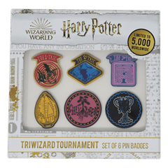 Triwizard Tournament Harry Potter Pin Badge Set - 4