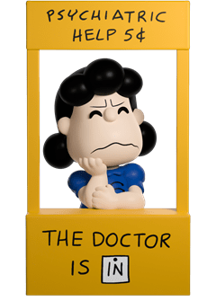 Psychiatric Lucy Peanuts 5" Vinyl  YouTooz Collectible - 1