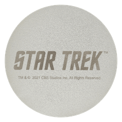 Star Trek Set Of 4 Starfleet Division Medallions In .999 Silver Plating Collectible Medallions - 7