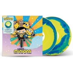 Minions: The Rise of Gru Limited Edition Yellow Blue Swirl Vinyl - 1