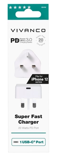 Vivanco PD 3.0 Fast Charge USB-C Charger - 2
