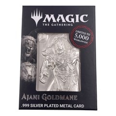Silver Plated Ajani Goldmane Magic The Gathering Limited Edition Collectible - 2